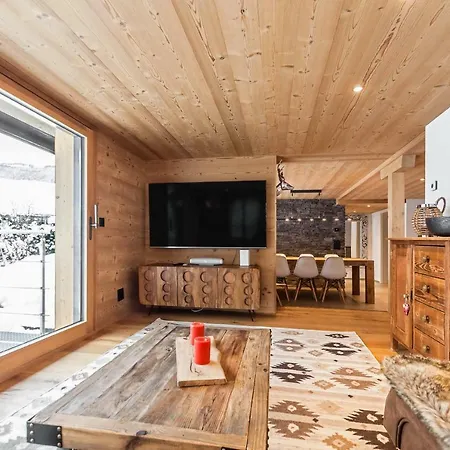 Chic Alpine For 5 - Perfect For Skiers Lägenhet